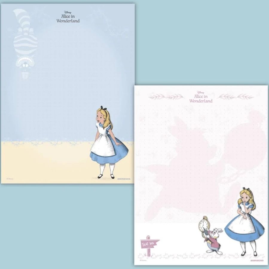 PAPEL DE CARTA ALICE C/8FLS